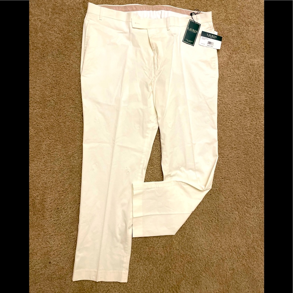 Ralph Lauren White Trousers
